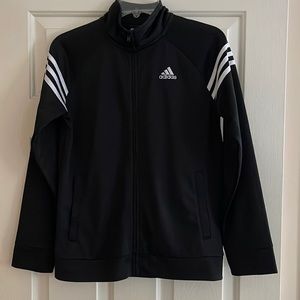 Adidas track zipper sweater & matching pants